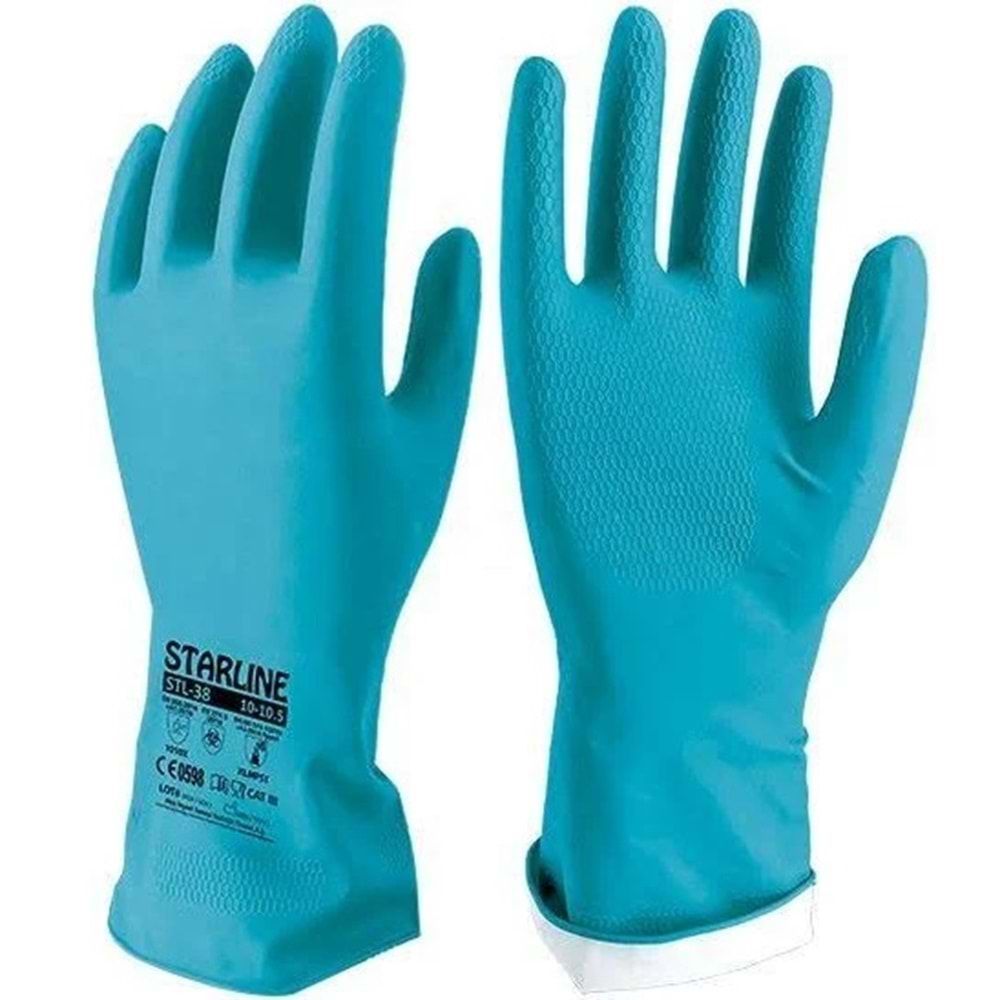 Starline STL-38 Latex Kimyasal Eldiven