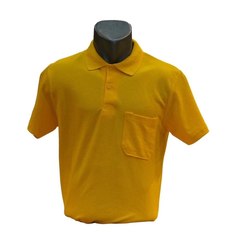 Altınyaşam Polo Yaka T-shirt - SARI - XL