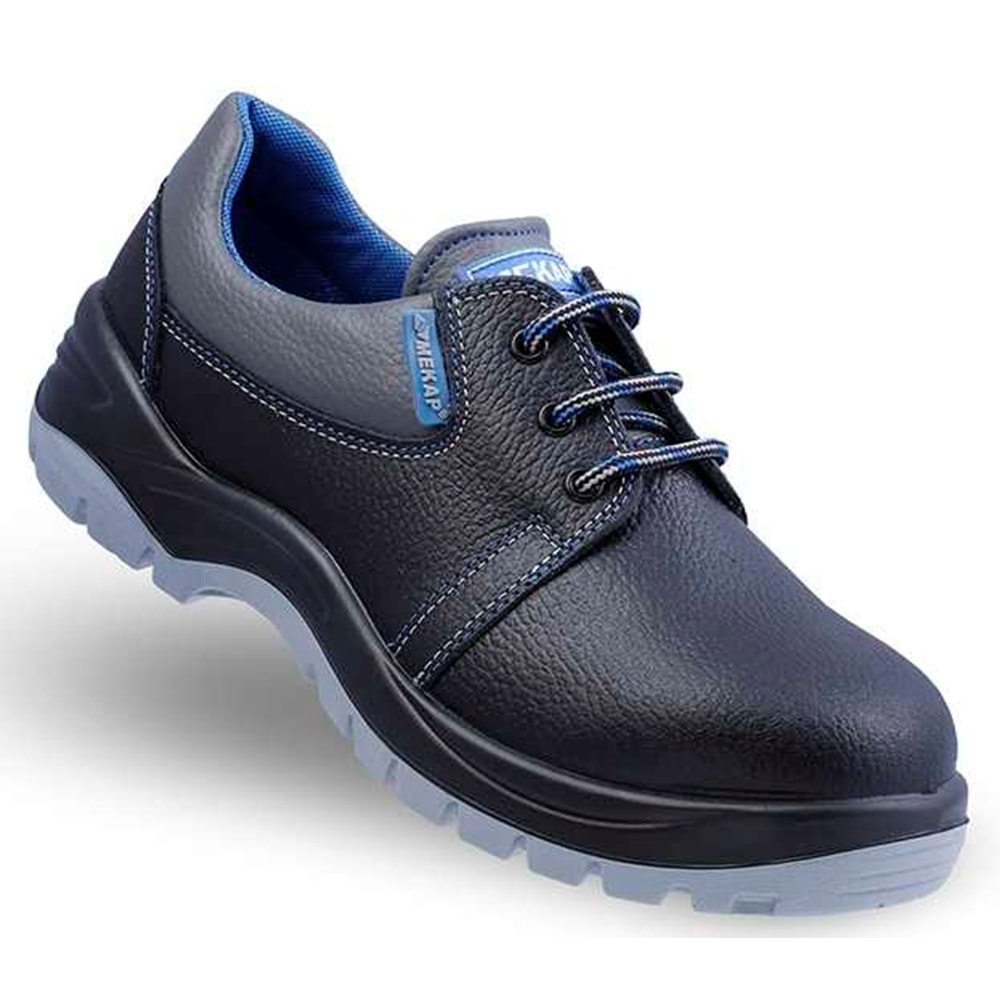 MEKAP 101 S1 JUPİTER DERİ ÇELİK BURUNLU İŞ AYAKKABISI - Mekap - SİYAH - 46