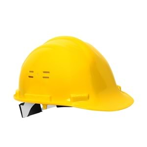 Essafe Vidalı Baret GE 1548 Sarı (Hava Delikli+Kulaklık Takılabilir)