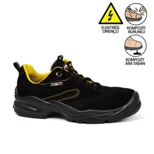 GIASCO VOLT SB FO EP HRO ELEKTRİKÇİ İŞ AYAKKABISI - SİYAH - 42