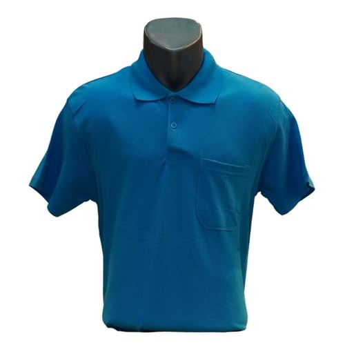 Altınyaşam Polo Yaka T-shirt - TURKUAZ - XL