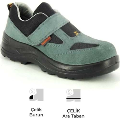 STARLİNE KAANFLEX KF-3021 S1P ÇELİK BURUN ÇELİK ARA TABAN PU AYAKKABI